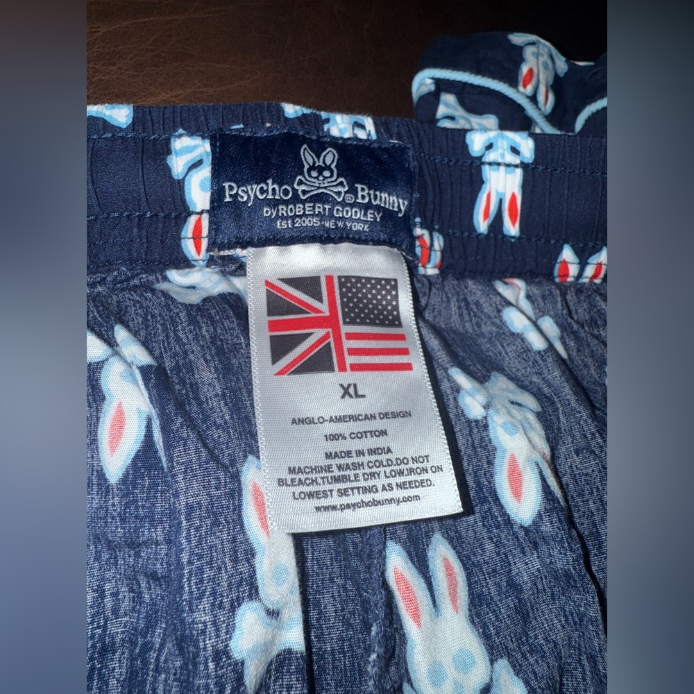Psycho Bunny Dark Blue pajamas - Picture 2 of 3